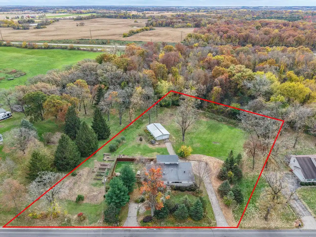 Single family home for sale at W8133 Creek Rd, Delavan, WI 53115 | MLS# 1986624