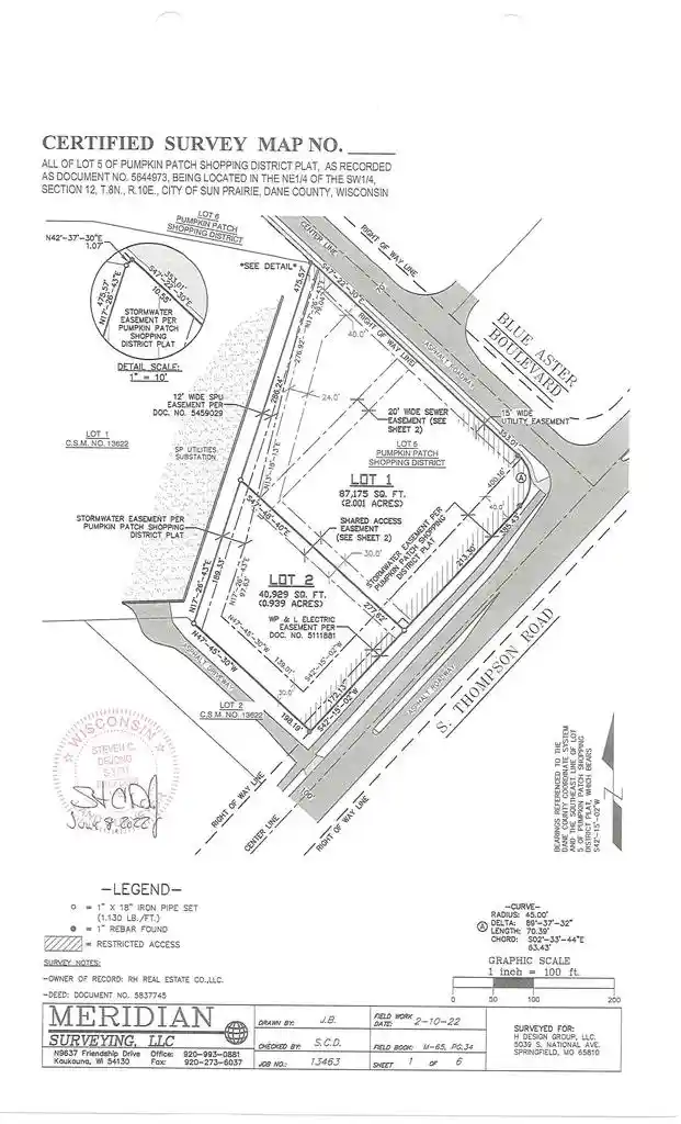 Photo 3 of Land for sale at Lot 2 S Thompson Dr Dr, Sun Prairie, WI 53590 | MLS# 1941605 | Listing updated on 2026-05-20