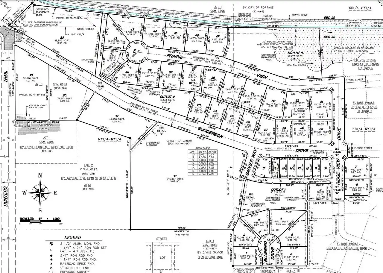 Photo 2 of Land for sale at Lot 18 Gunderson Dr Dr, Portage, WI 53901 | MLS# 1947782 | Listing updated on 2026-04-29