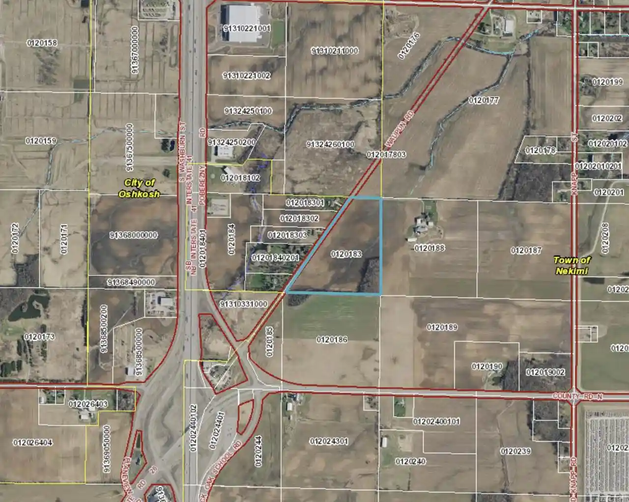 Photo 2 of Land for sale at Waupun Road Road, Oshkosh, WI 54902 | MLS# 50288868 | Listing updated on 2026-04-29
