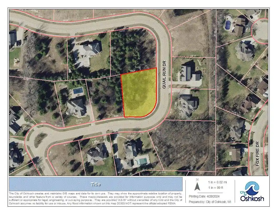 1st image of Quail Run Dr Dr, Oshkosh, WI 54904 | MLS# 50290414