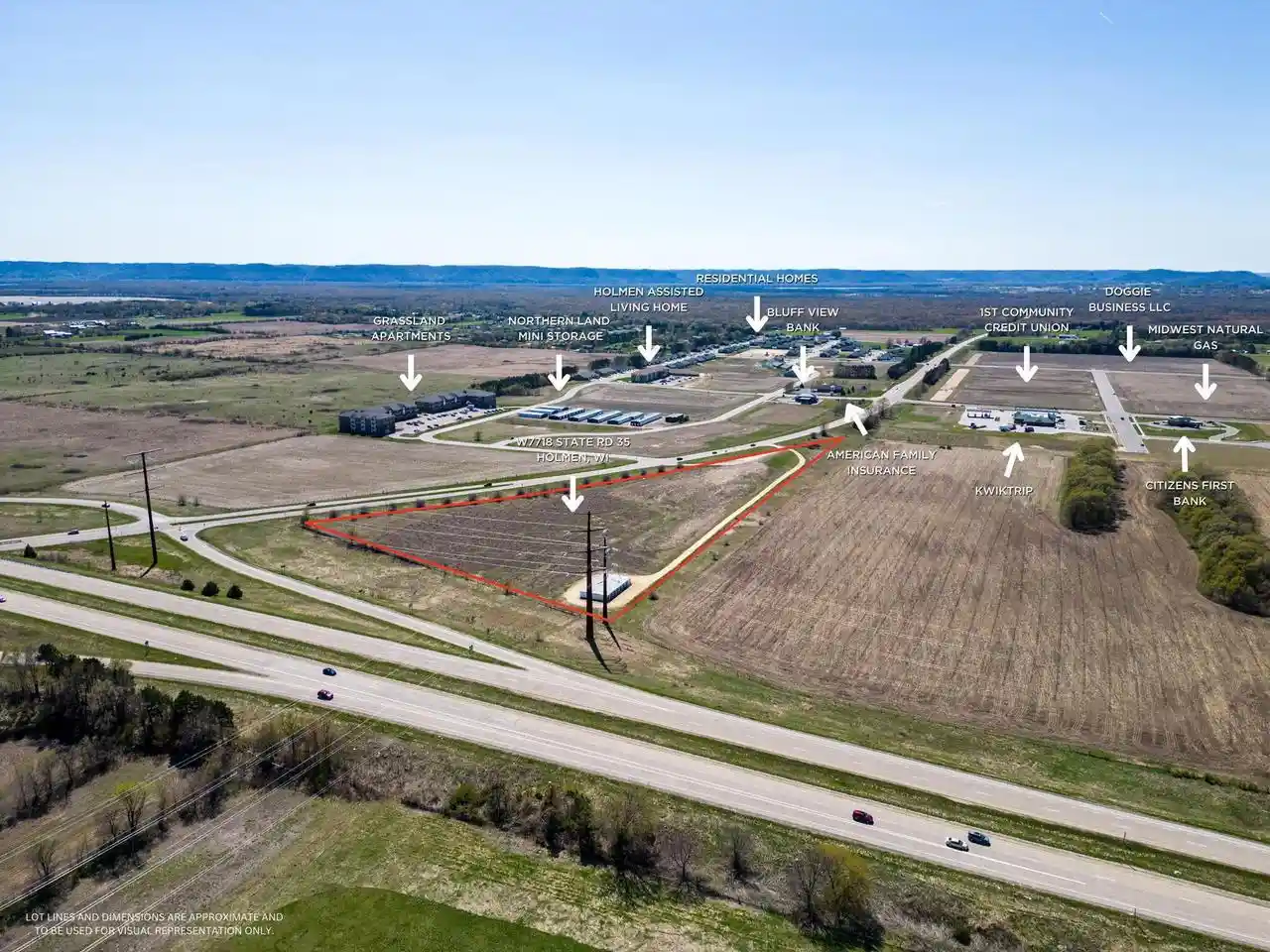 Photo 4 of Land for sale at W7718 State Road 35, Holmen, WI 54636 | MLS# 1874718 | Listing updated on 2026-06-24