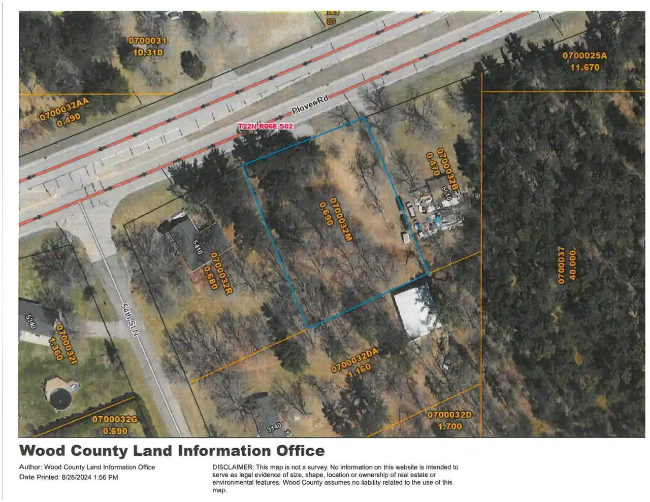 Homes for sale in Wisconsin Rapids, WI | 69 Acres Mol Plover Road Road, Wisconsin Rapids, WI 54494 | MLS# 22404178