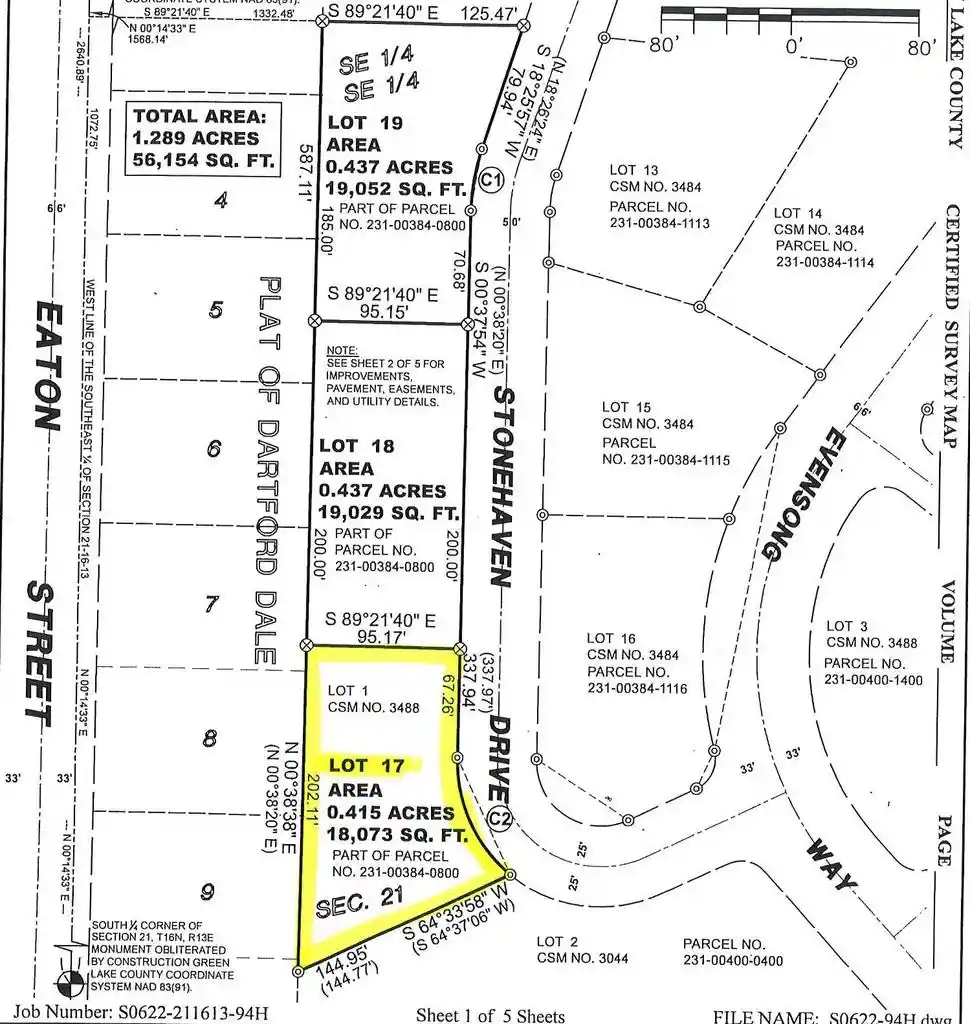 Homes for sale in Green Lake, WI | L17 Stonehaven Dr Dr, Green Lake, WI 54941 | MLS# 1990580