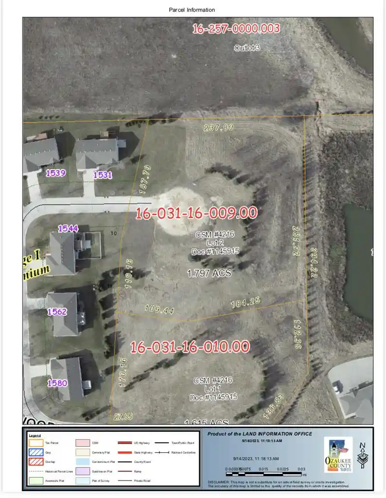 9th image of Lt2 Woodridge Lane Lane, Port Washington, WI 53074 | MLS# 1912960