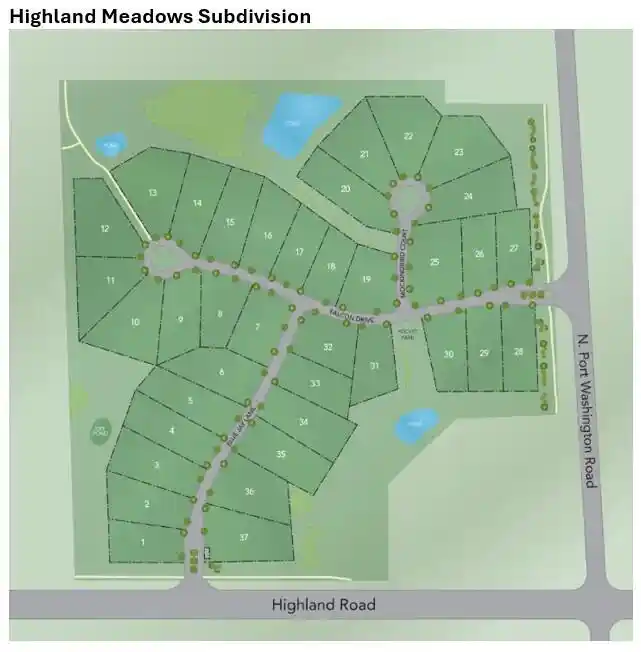 Homes for sale in Mequon, WI | Lt8 Highland Meadows, Mequon, WI 53097 | MLS# 1918986