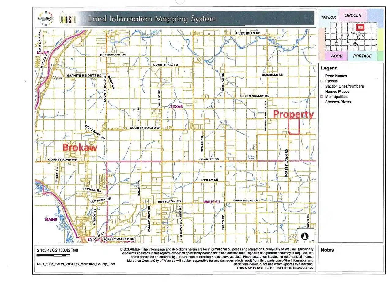 Homes for sale in Wausau, WI | 01 Granite Road Road, Wausau, WI 54403 | MLS# 22502223