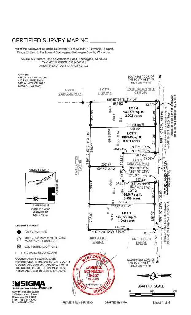 3rd image of Lt1 Woodland Road Road, Sheboygan, WI 53083 | MLS# 1925231