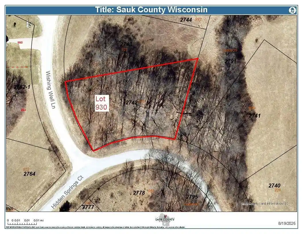 Homes for sale in La Valle, WI | Lot 930 Wishing Well Lane Lane, La Valle, WI 53941 | MLS# 2010576