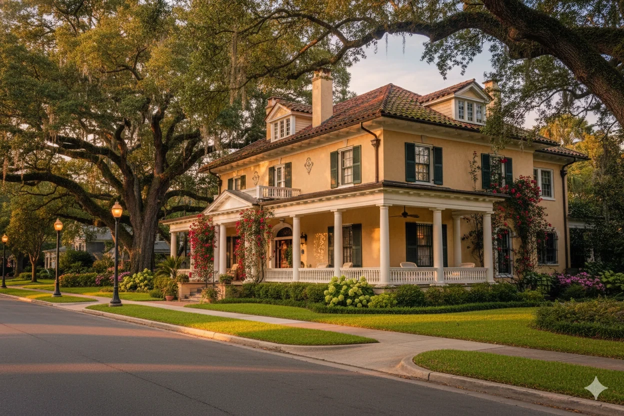 Neighborhood in Jacksonville, Florida