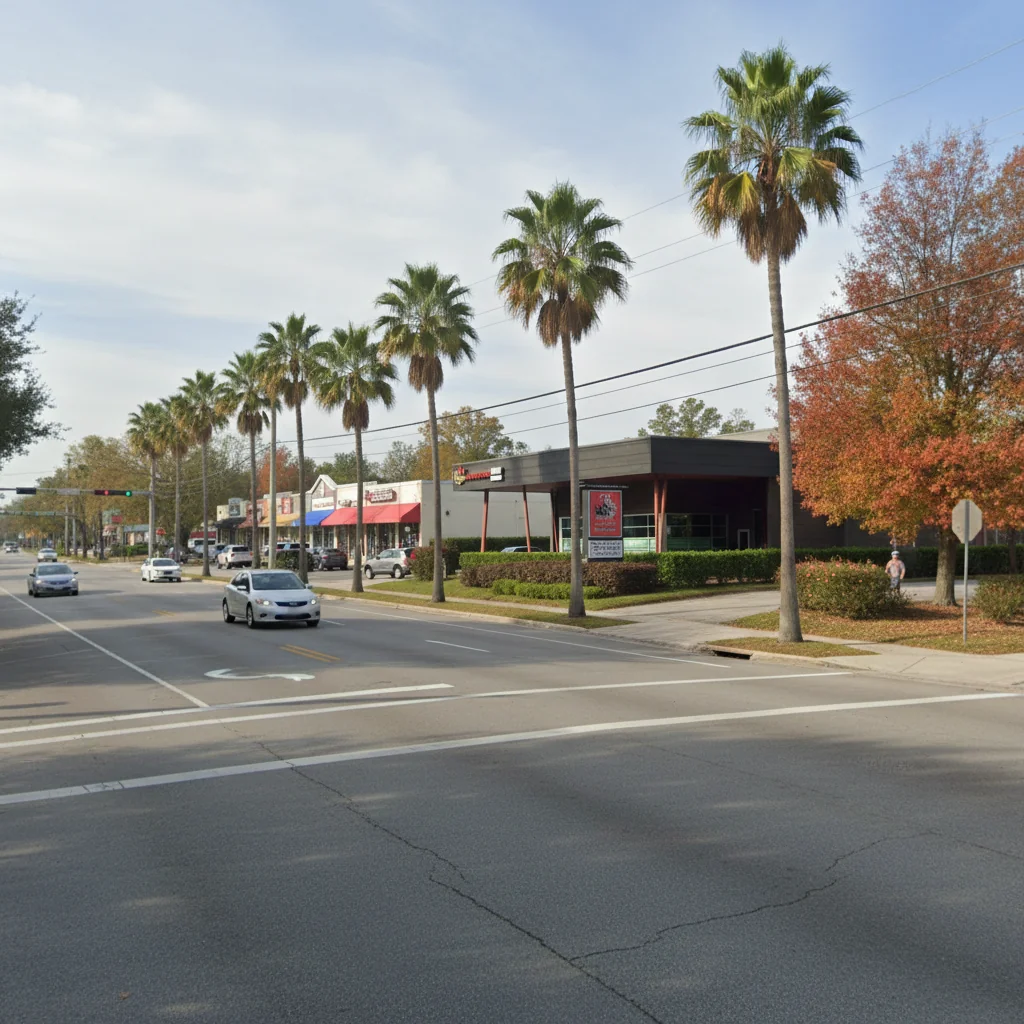 Neighborhood in Jacksonville, Florida