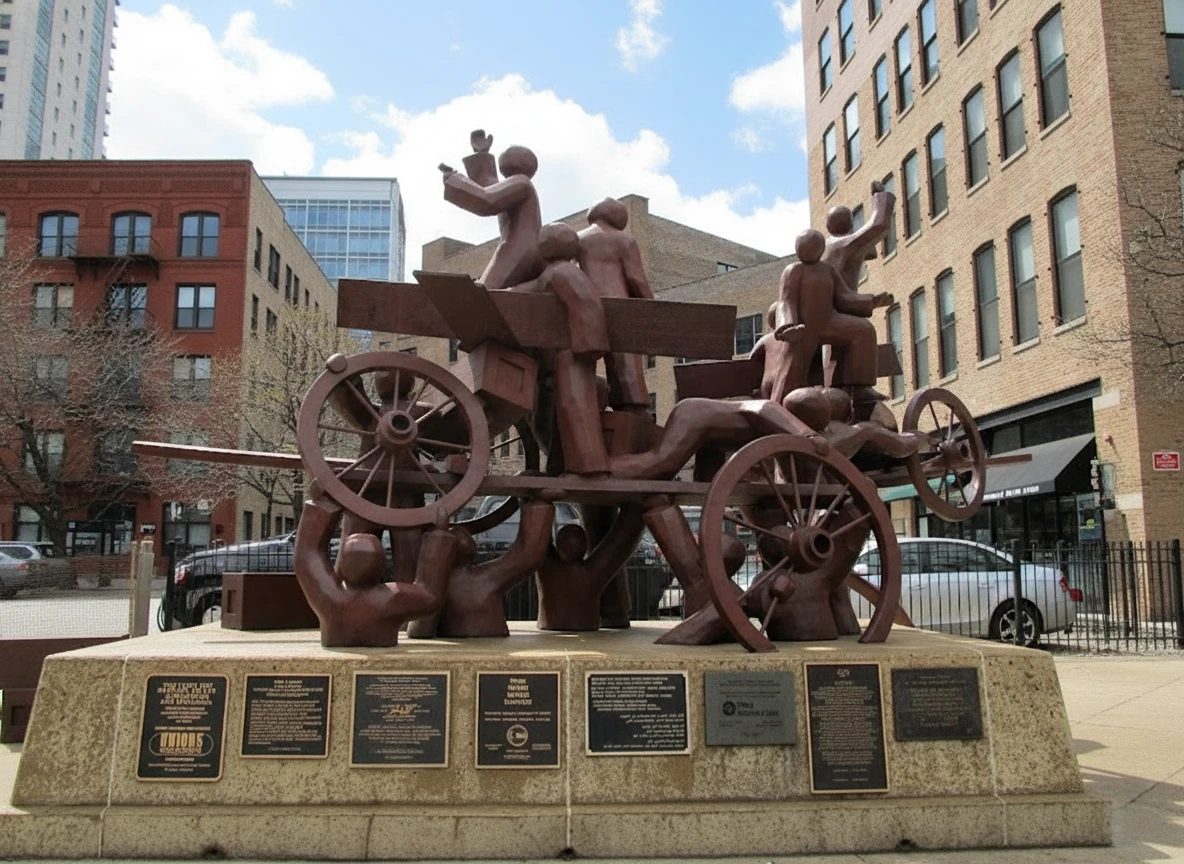 Neighborhood in Chicago, Illinois