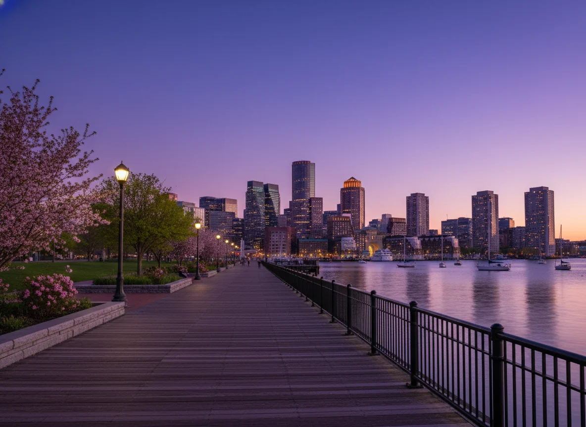 Neighborhood in Boston, Massachusetts