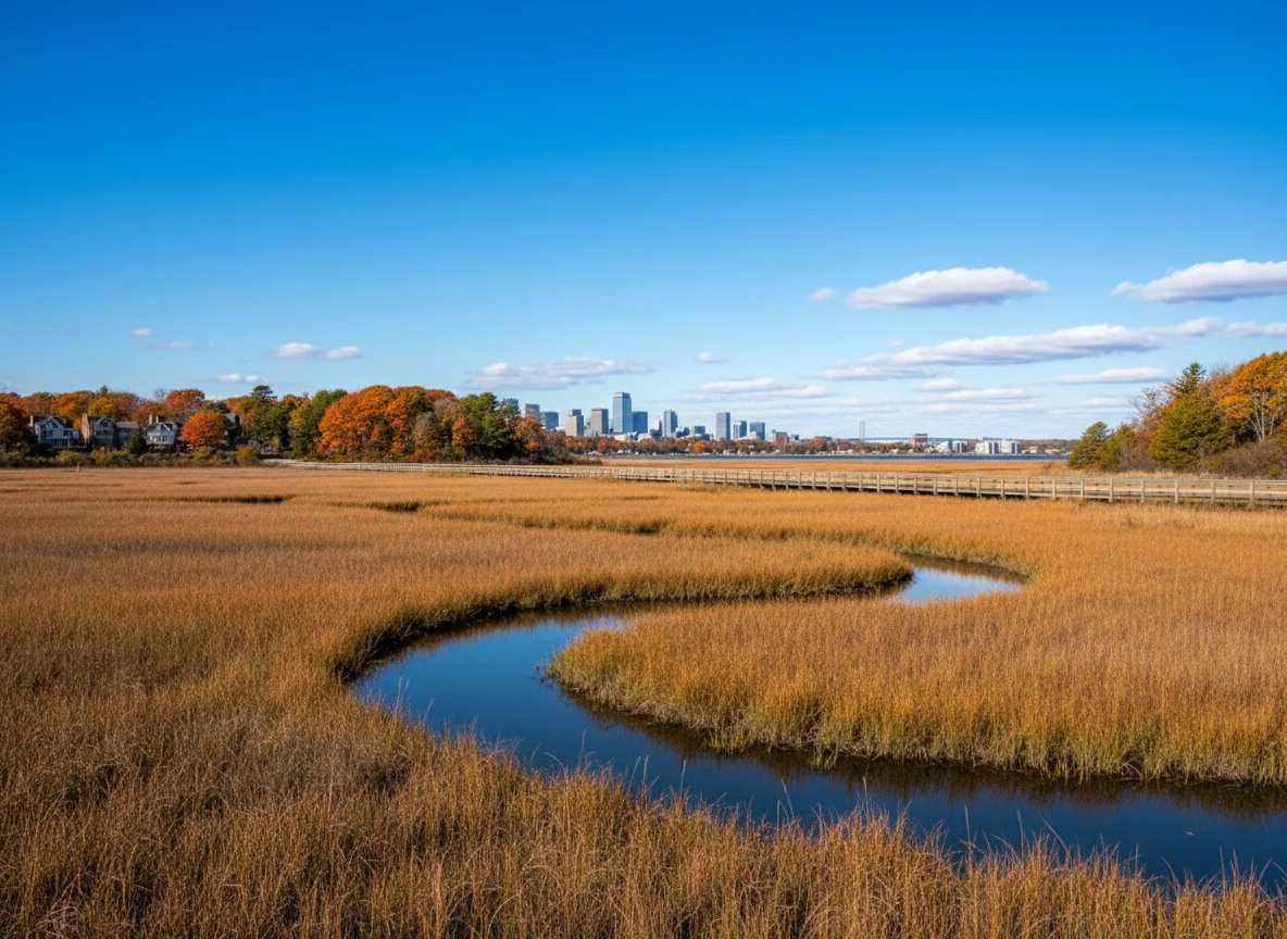 Neighborhood in Boston, Massachusetts