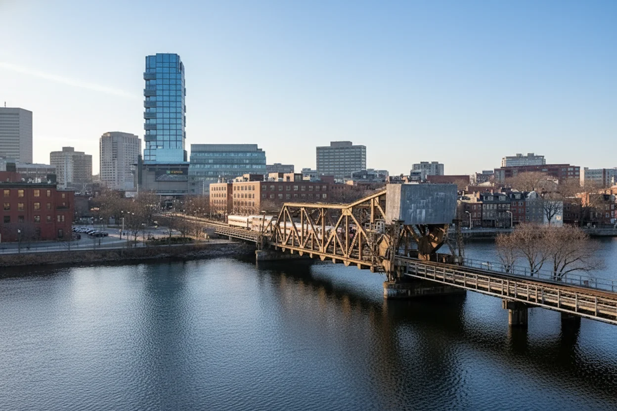 Neighborhood in Boston, Massachusetts