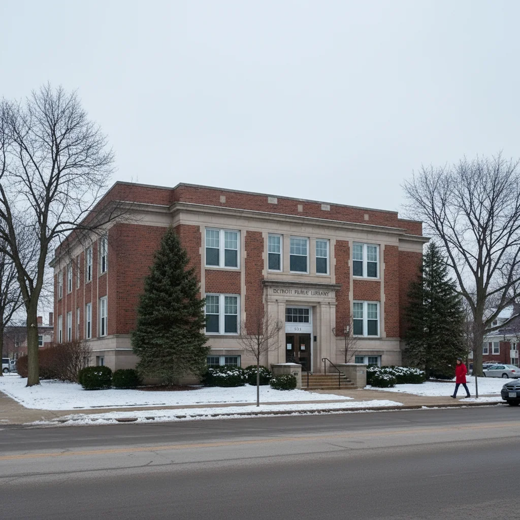 2nd Neighborhood in Detroit, Michigan