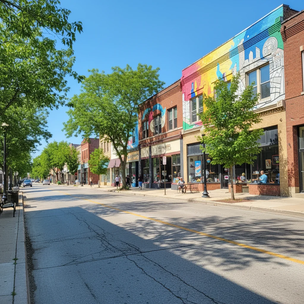2nd Neighborhood in Detroit, Michigan