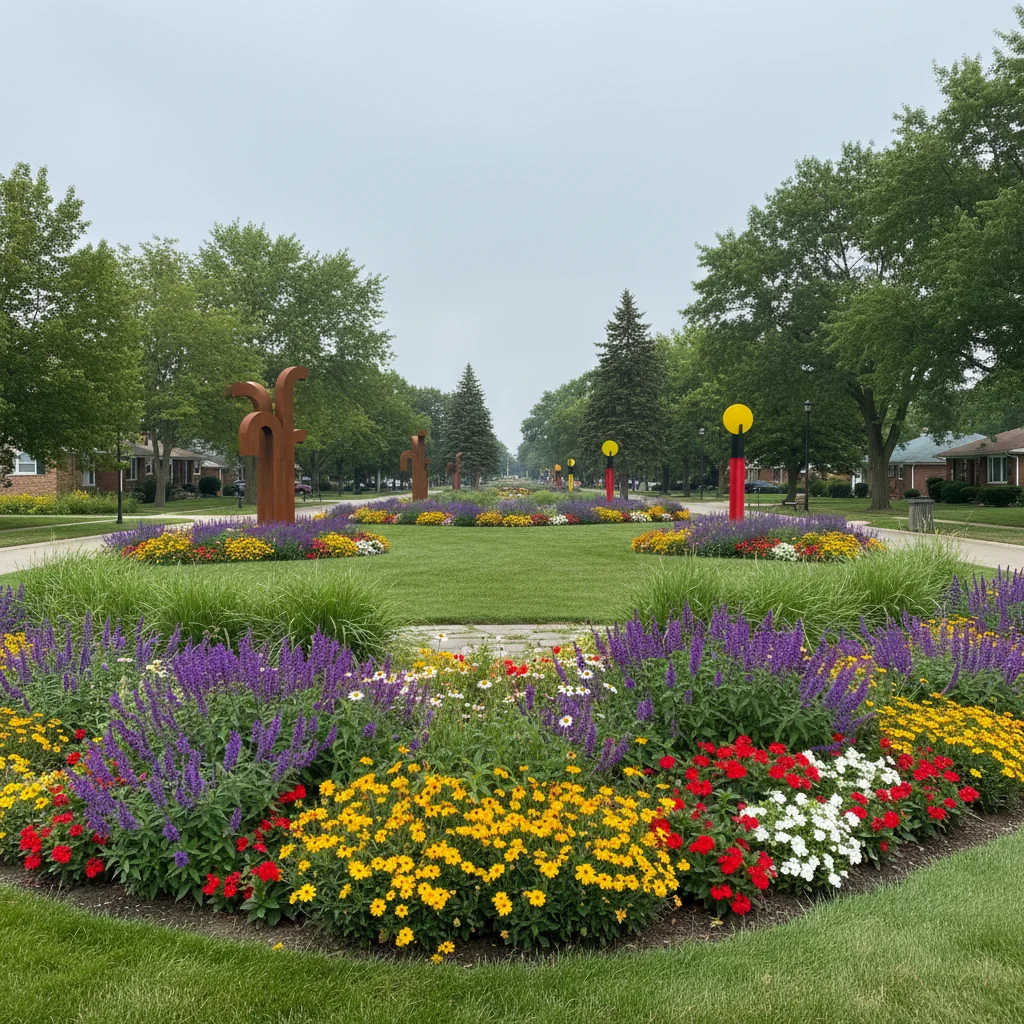2nd Neighborhood in Detroit, Michigan