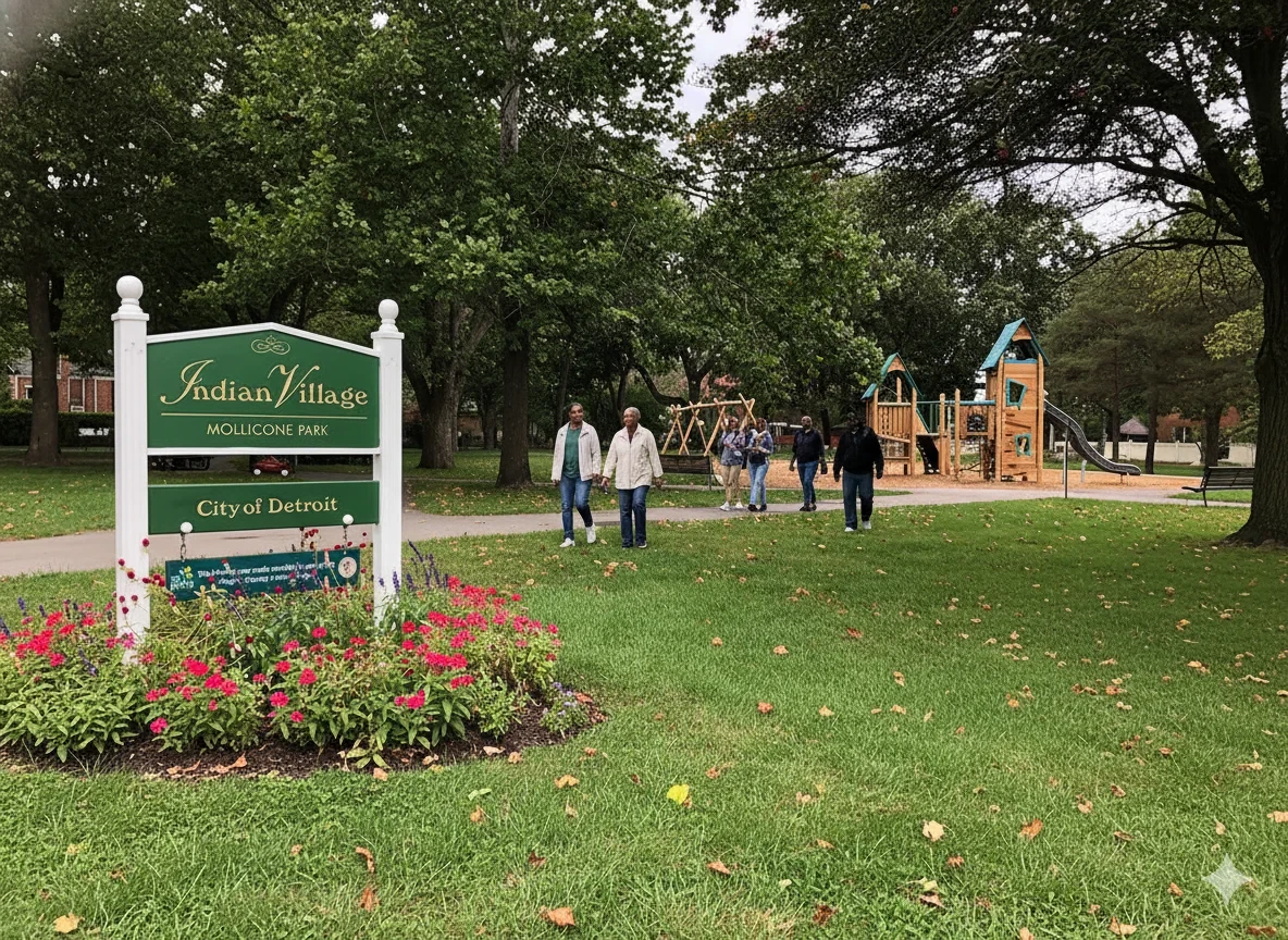 2nd Neighborhood in Detroit, Michigan