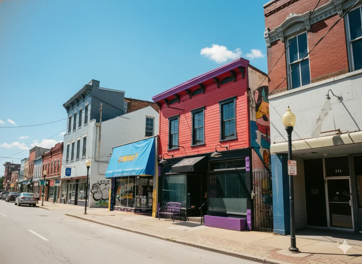 Neighborhood in Cincinnati, Ohio