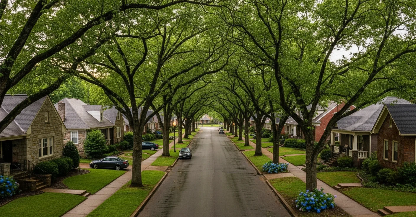 Neighborhood in Nashville, Tennessee