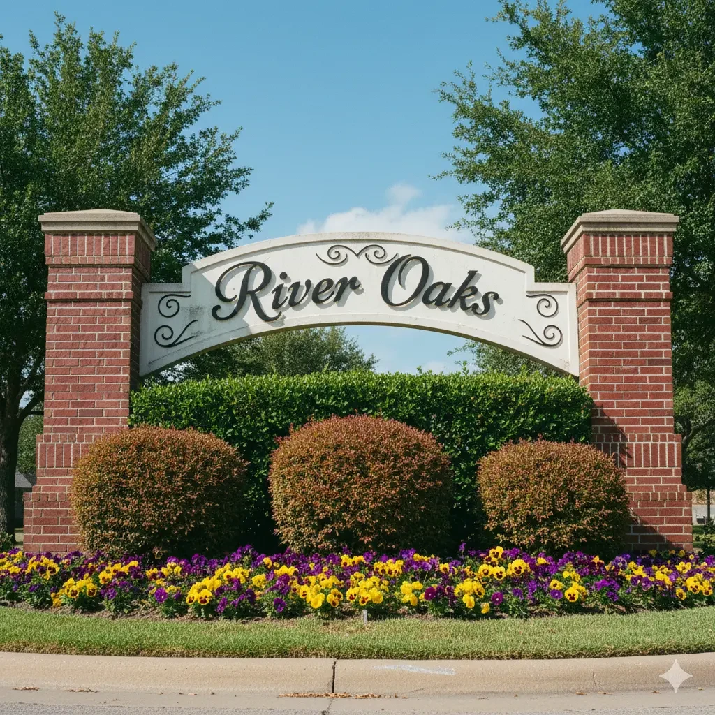 Neighborhood in Denton, Texas