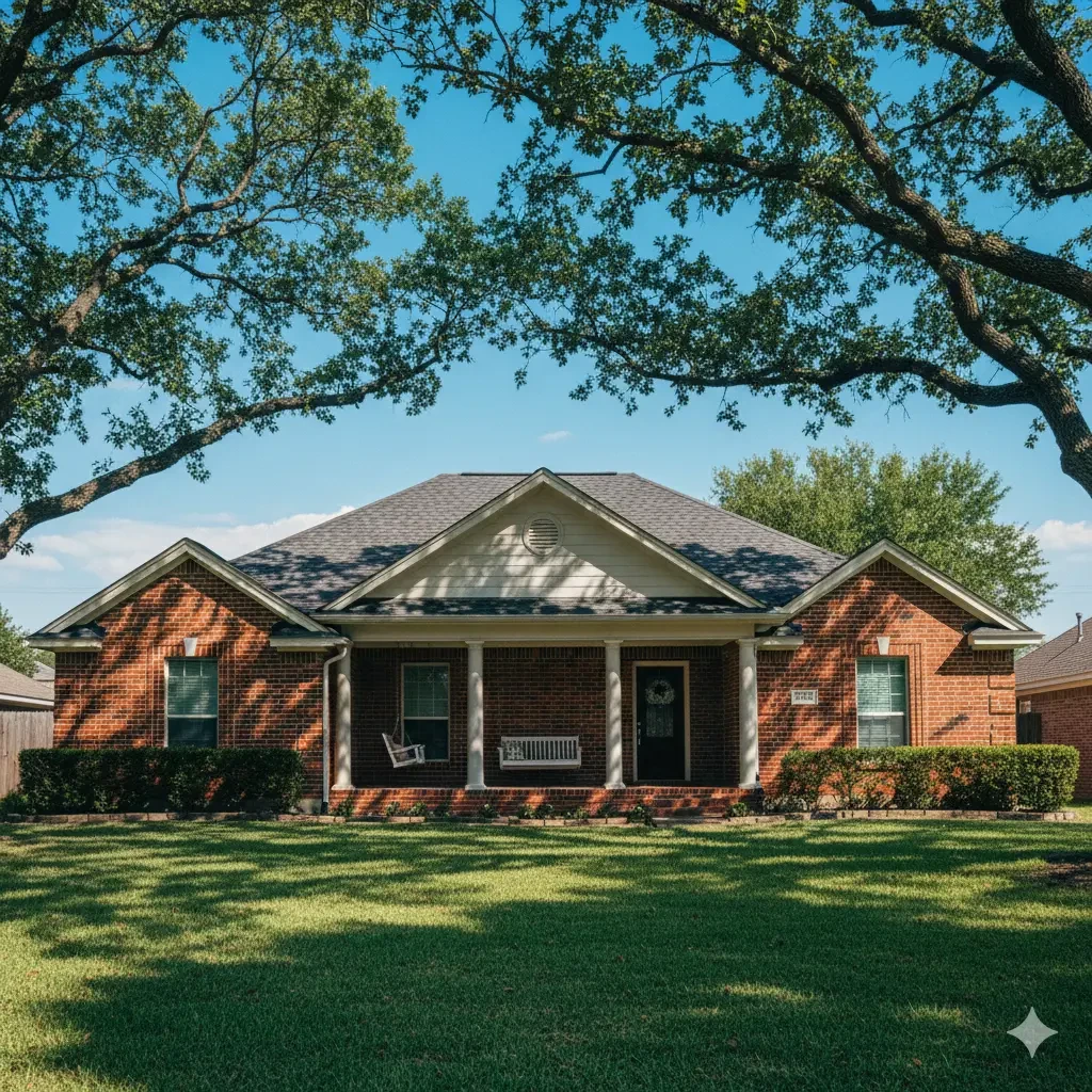 Neighborhood in Denton, Texas