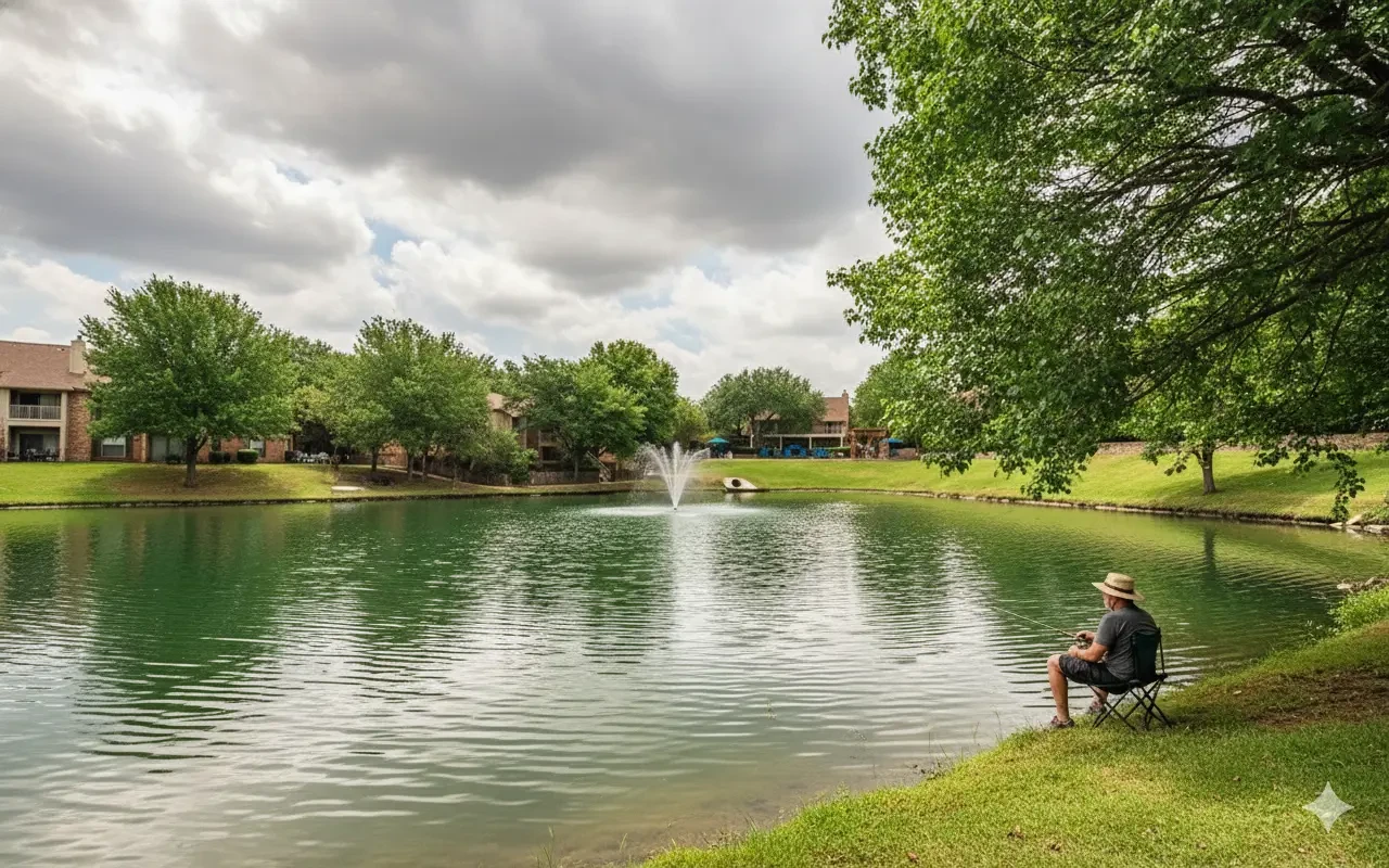Neighborhood in Denton, Texas